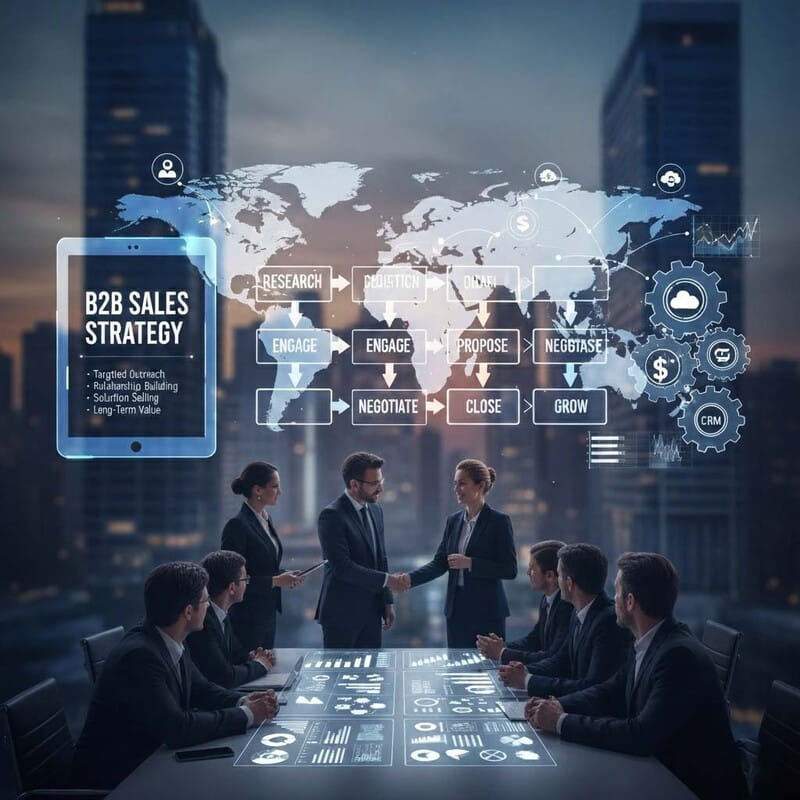 استراتژی افزایش فروش B2C